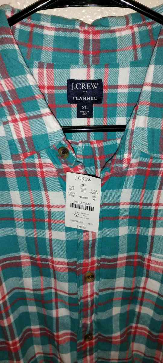 Jcrew Flannel - San Antonio, Texas - FleaMarketBay