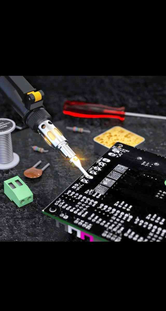 LEXIVON Butane Soldering Iron MultiPurpose Kit Cordless Adju - Brooklyn, New York - FleaMarketBay