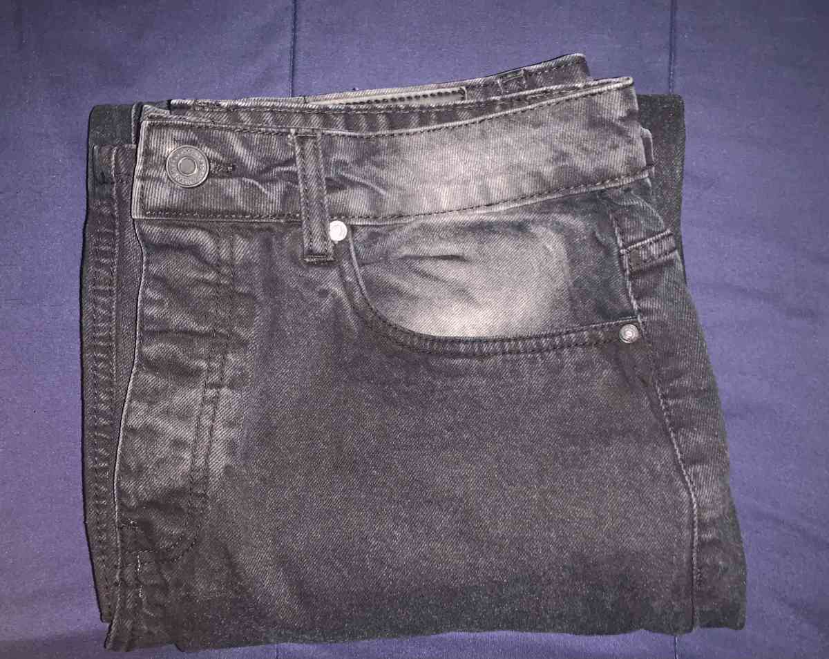 Black carpenter jeans