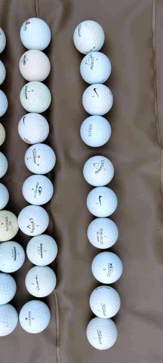 Mixed Brand Used Golf Balls - Norristown, Pennsylvania - FleaMarketBay