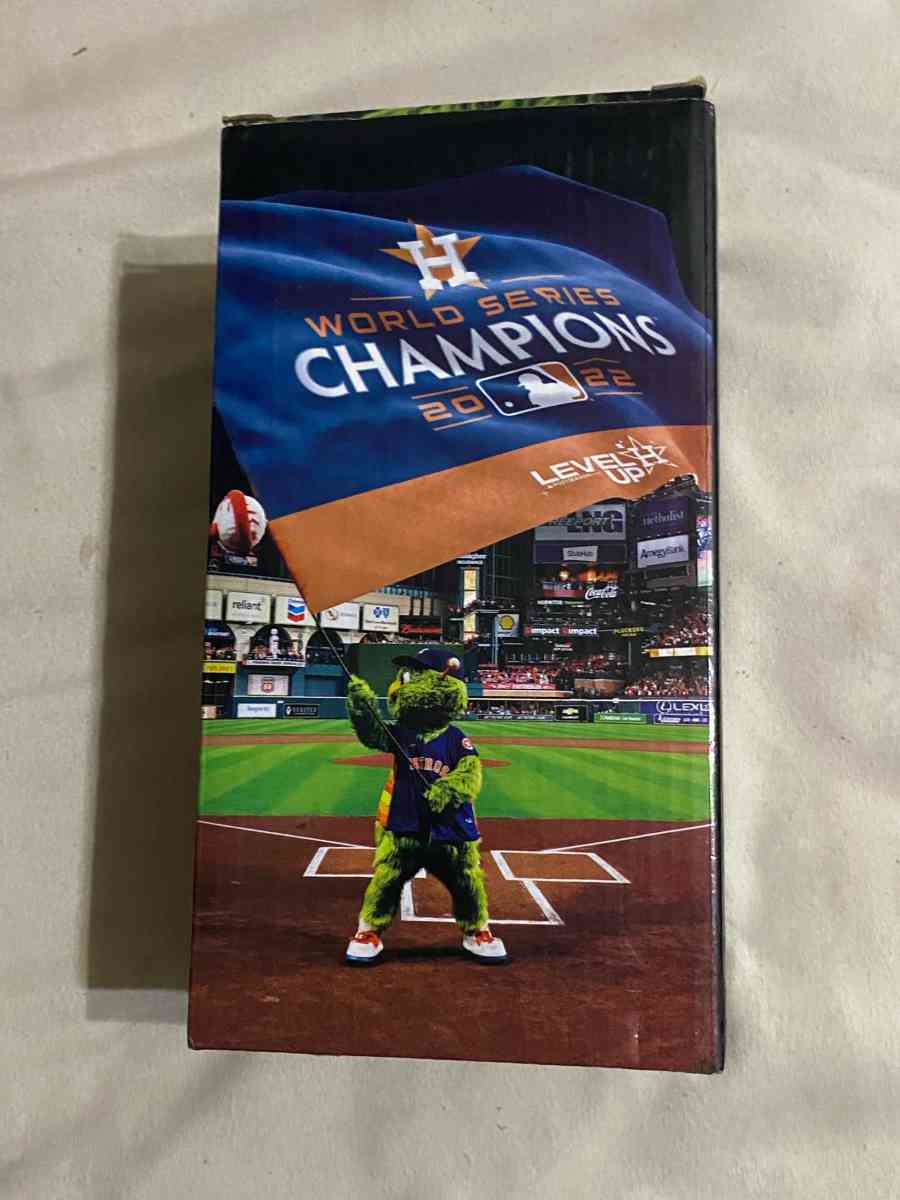 Houston Astros orbit 2022 World Series flag bobble head - Houston, Texas - FleaMarketBay