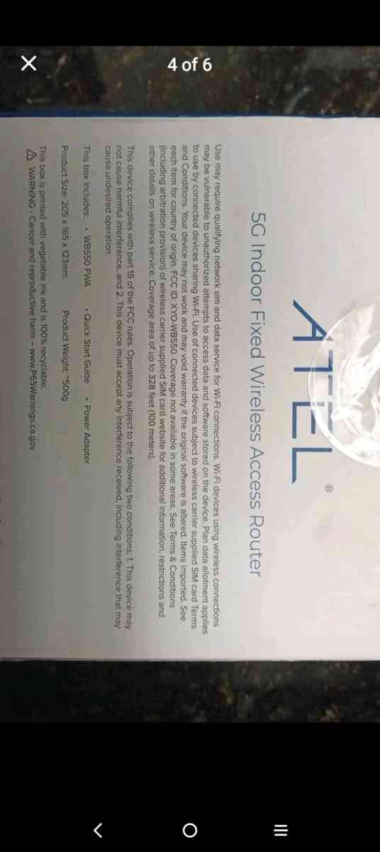 ATEL indoor wireless router - Austin, Texas - FleaMarketBay