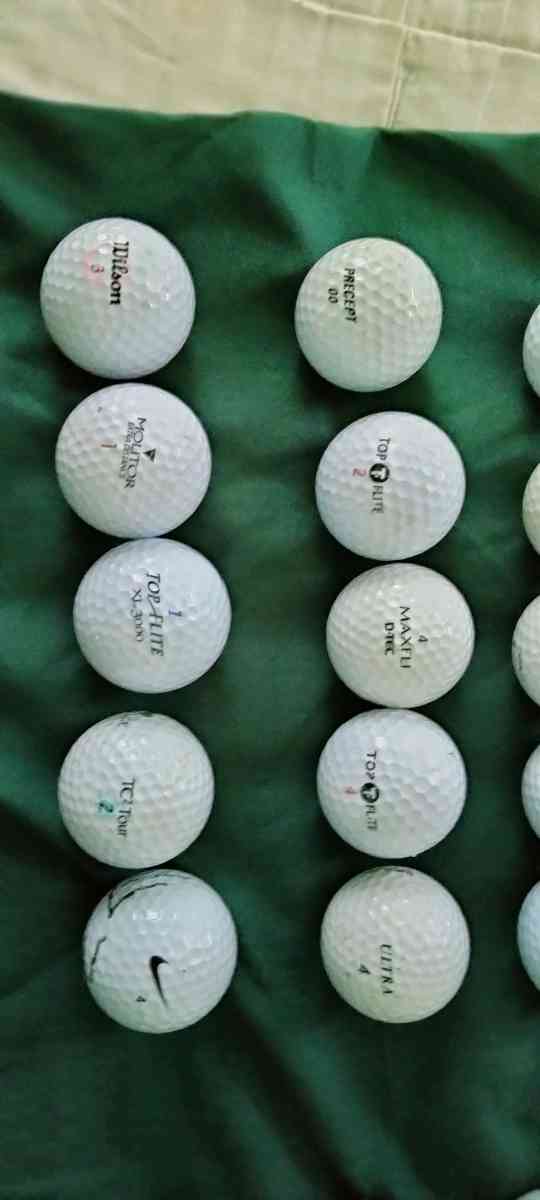 Assorted Used Golf Balls - Norristown, Pennsylvania - FleaMarketBay