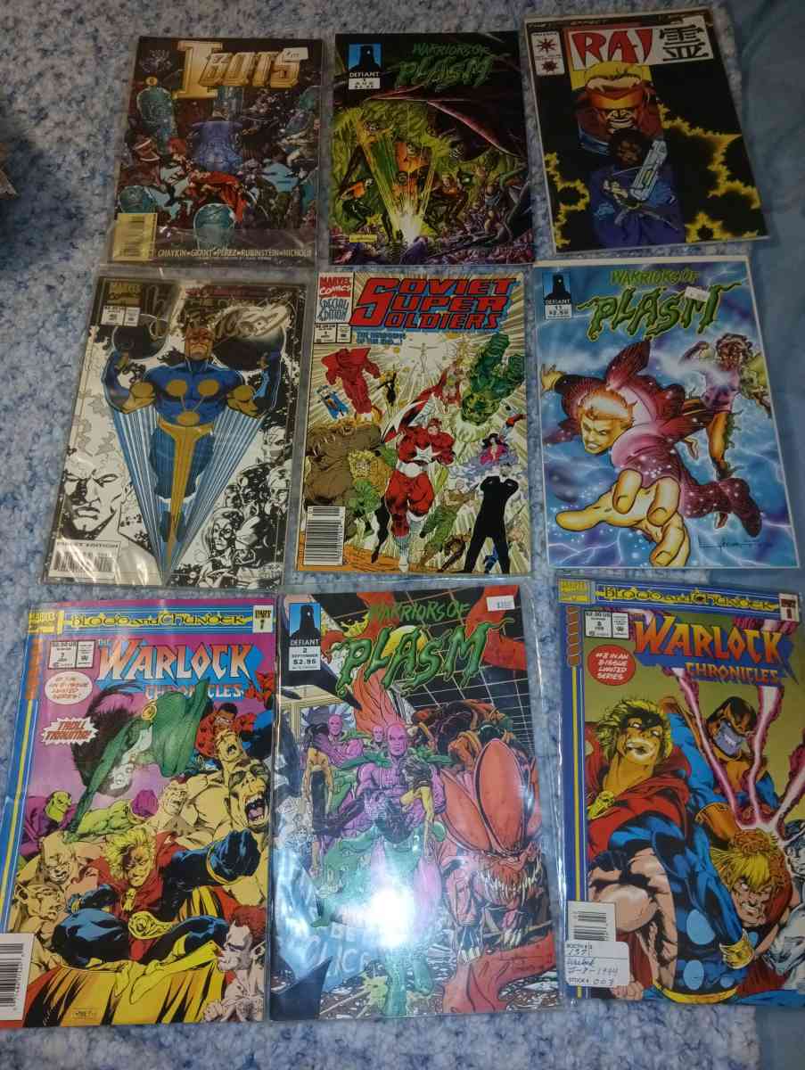 marvel and DC comic books from the early 80 on up - Akron, Ohio - FleaMarketBay