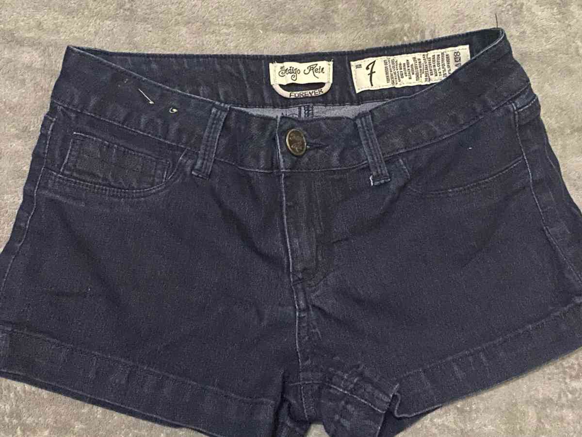indigo rein denim shorts - Houston, Texas