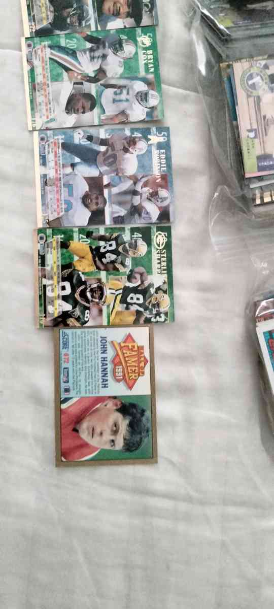 Collection Of NFL Football Trading Cards - Norristown, Pennsylvania - FleaMarketBay