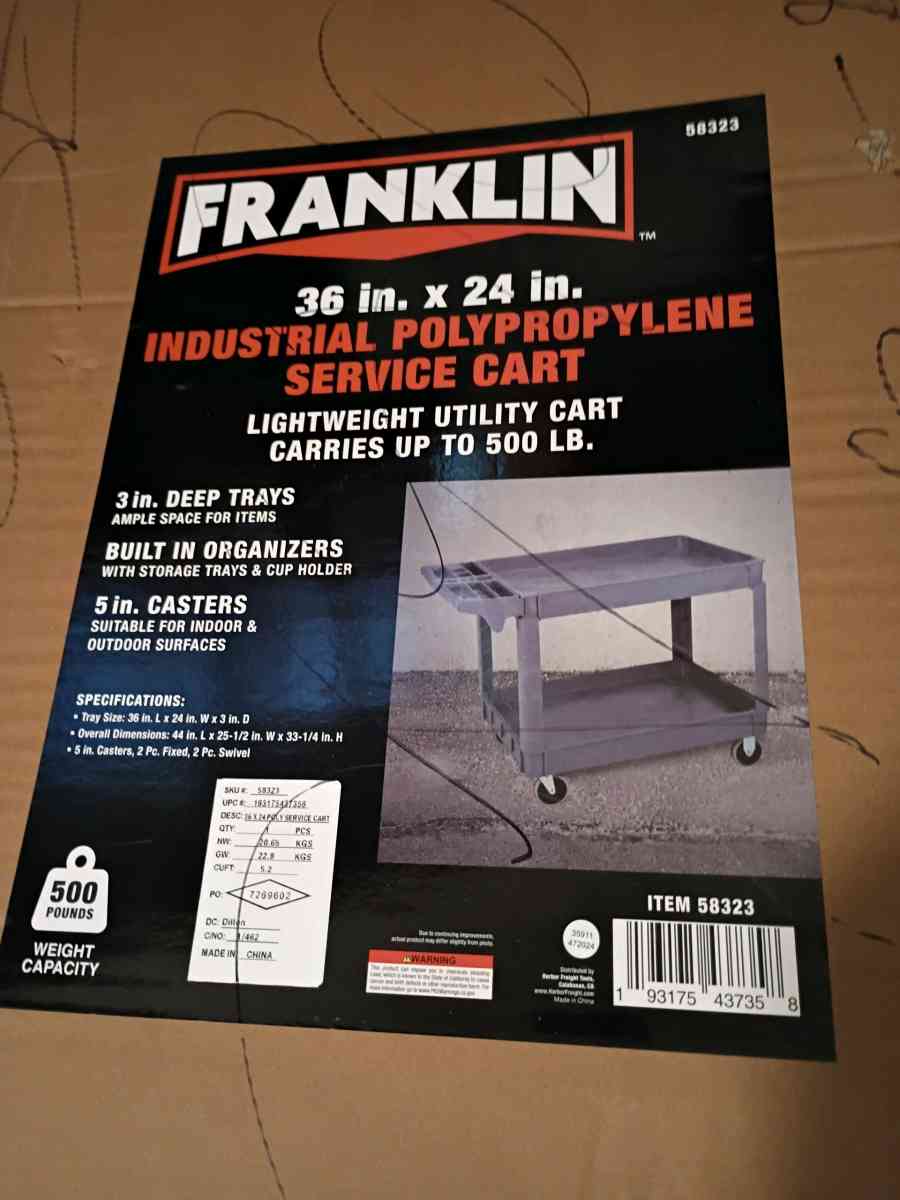 Franklin Utility Cart - Columbus, Ohio - FleaMarketBay