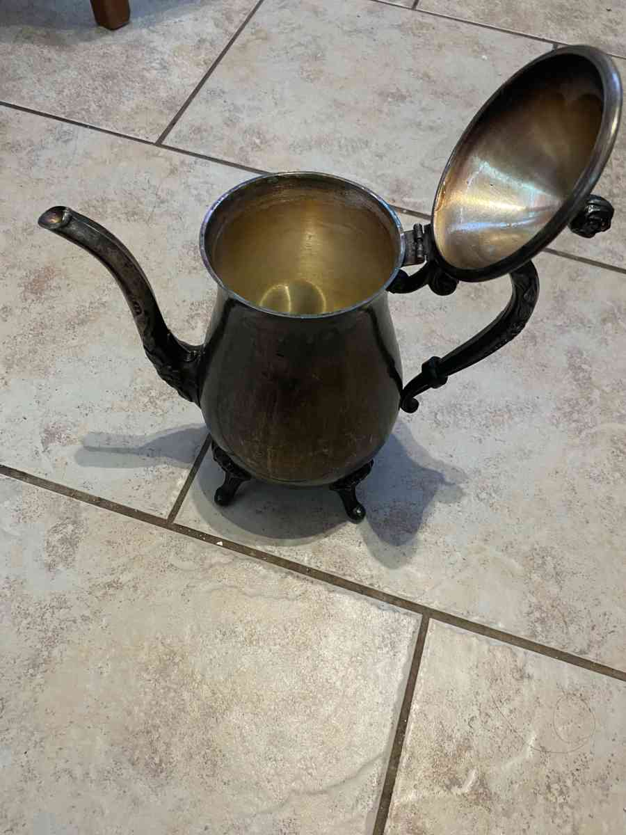 Vintage Metal Teapot - Houston, Texas - FleaMarketBay