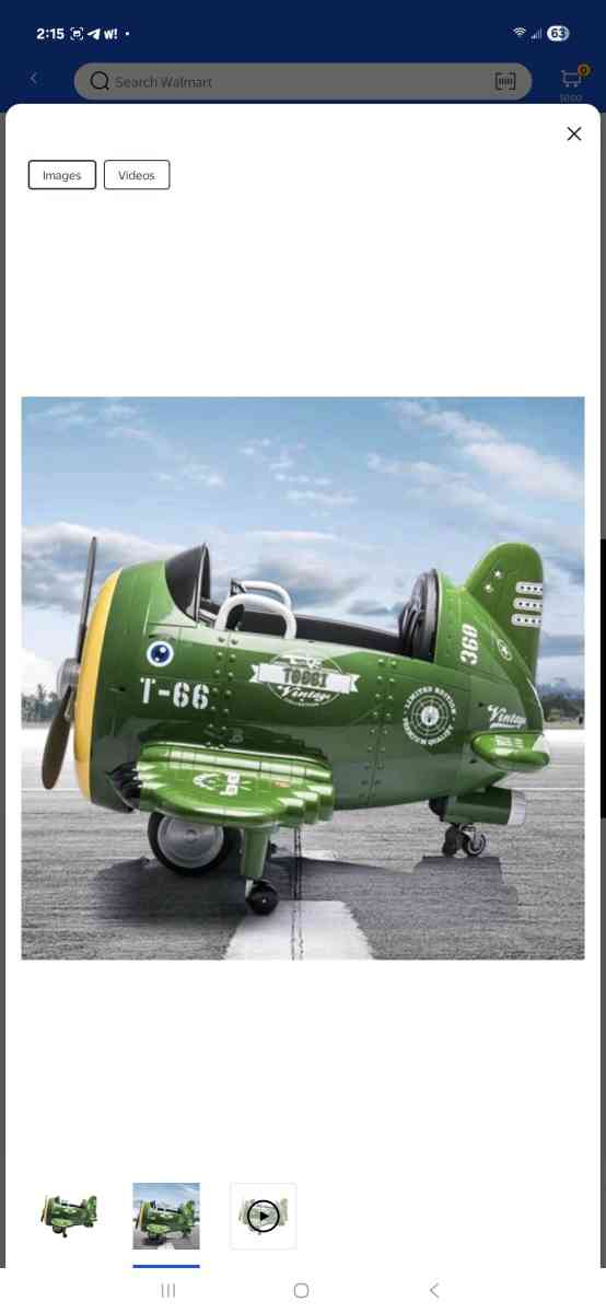 tobbi 12V Electric Toy Airplane Battery Powered Kids Ride on - Poplarville, Mississippi - FleaMarketBay