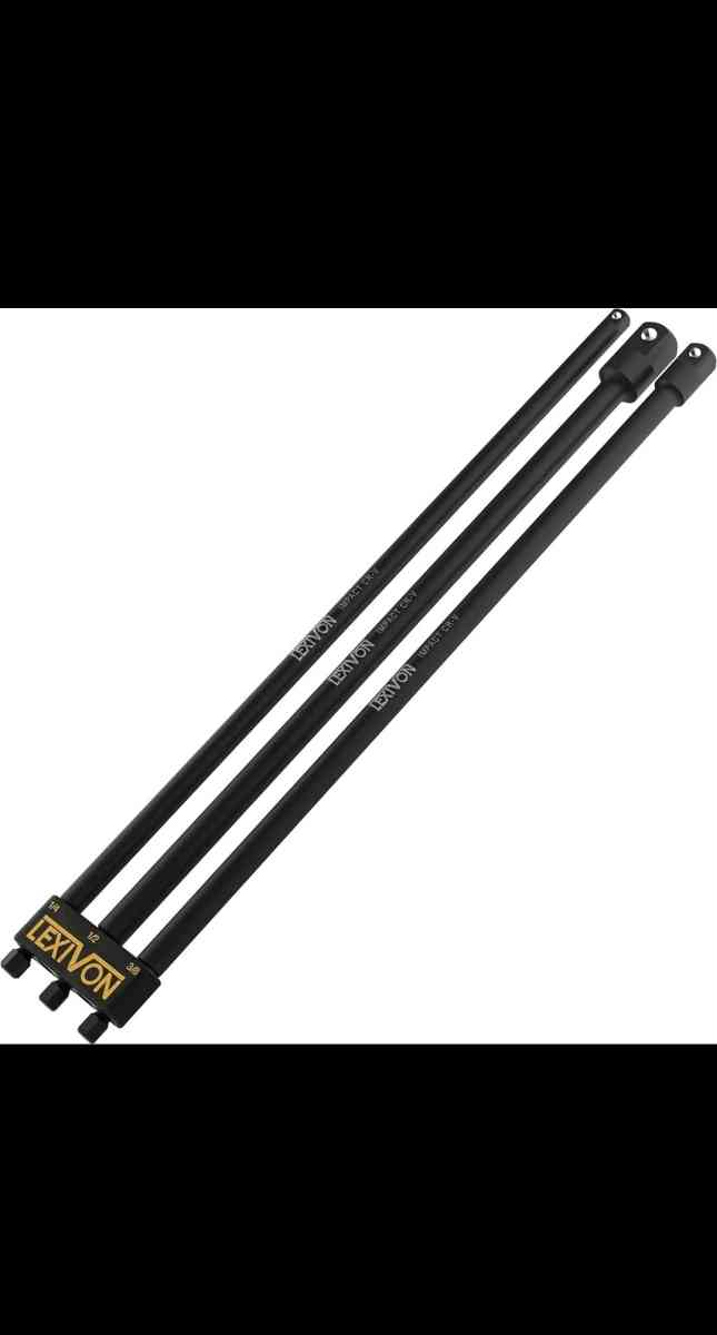 Impact Grade Socket Adapter Set 12 inch Extension Bit LX 103 - Brooklyn, New York
