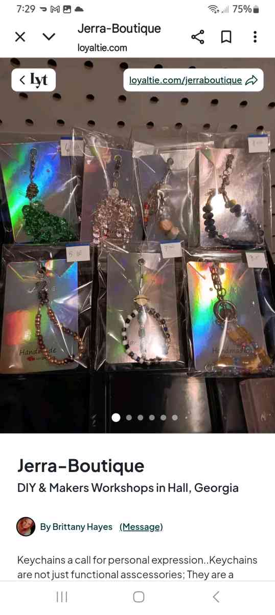 jewelry and keychains - Flowery Branch, Georgia - FleaMarketBay