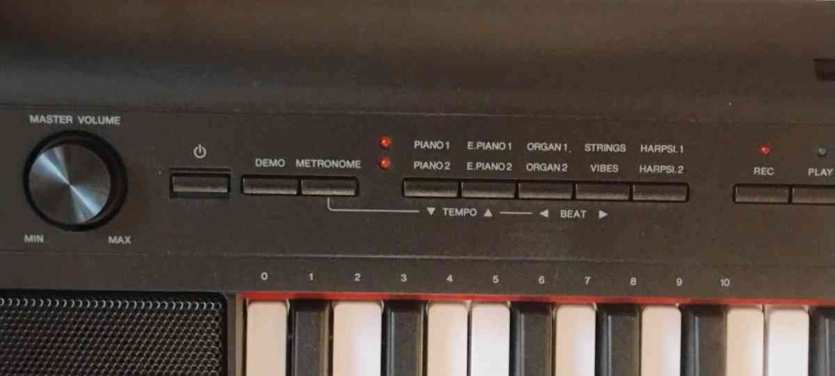 Yamaha NP12 61 Key Piaggero Portable Digital Corded  Battery - San Bernardino, California - FleaMarketBay