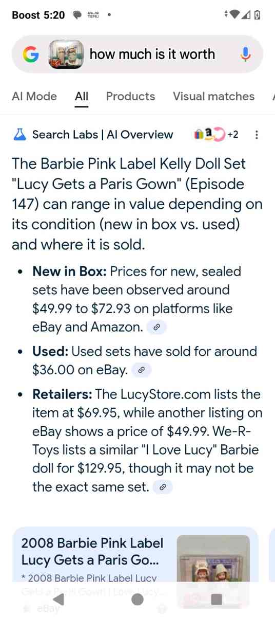 I Love Lucy dolls from the 147th episode - Akron, Ohio - FleaMarketBay