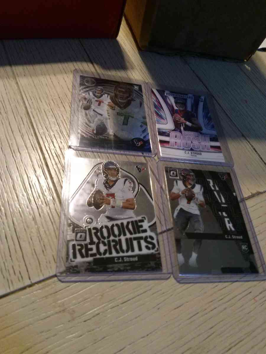 4 card CJ Stroud rookie lot - Milwaukee, Wisconsin