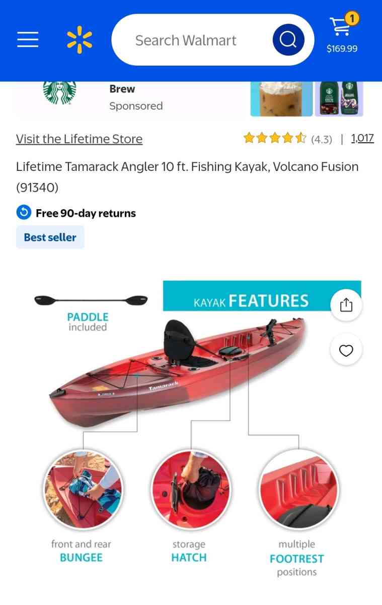 Fishing Kayak - Chino Hills, California - FleaMarketBay