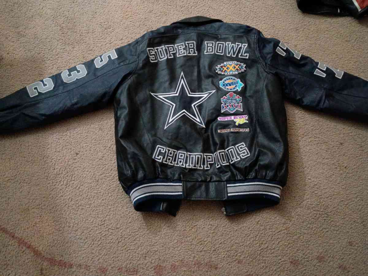 Dallas Cowboy Leather Jacket Ilimited Edition - El Paso, Texas - FleaMarketBay