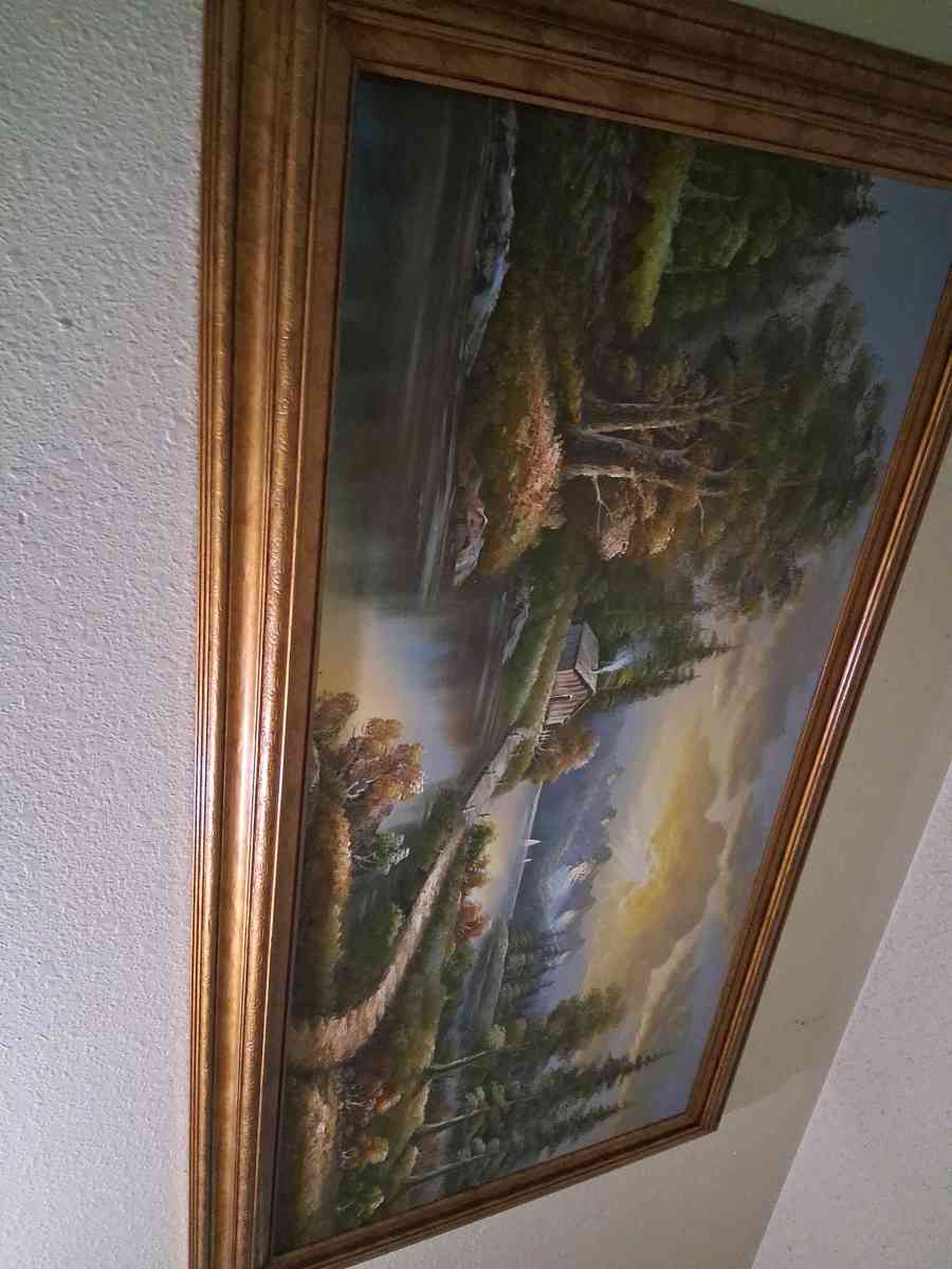 oil painting - Marysville, California - FleaMarketBay