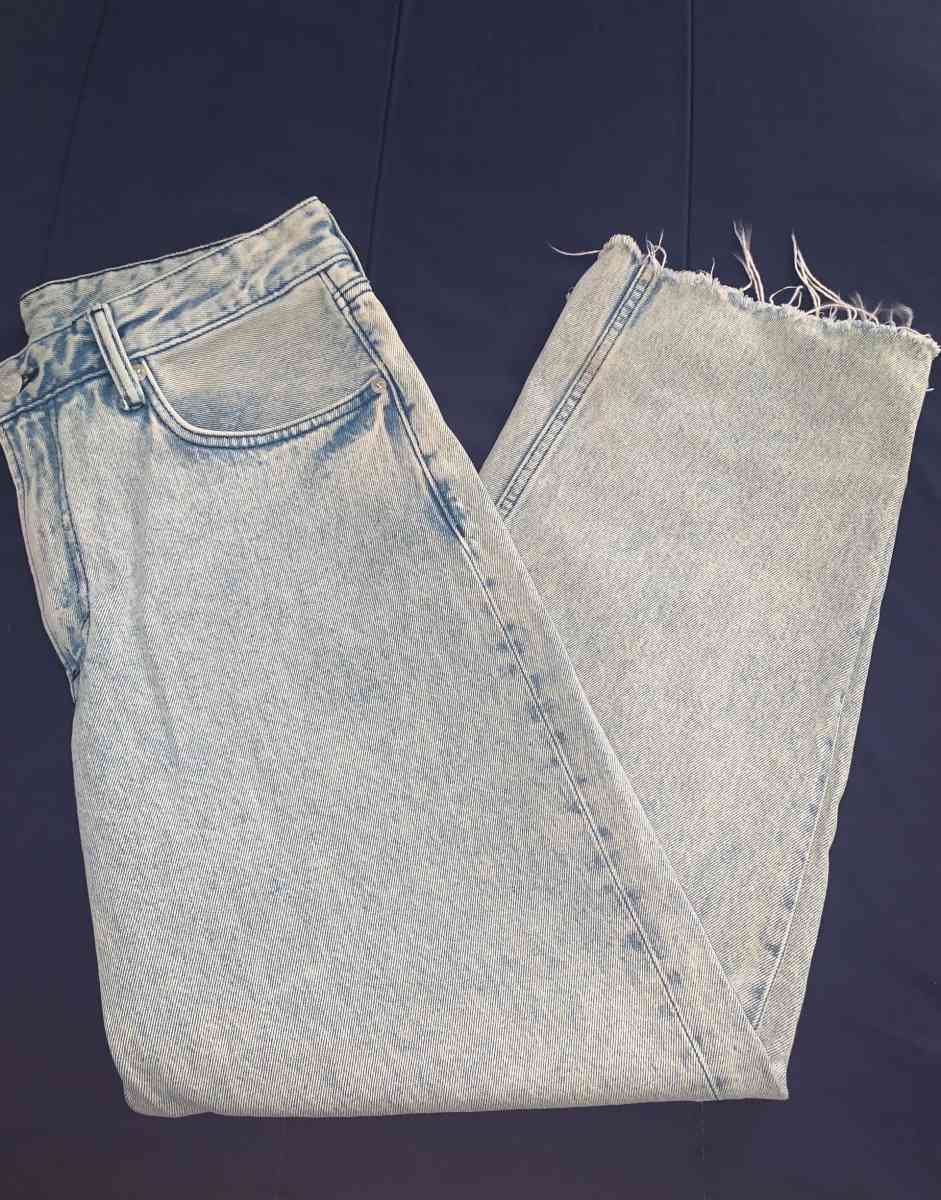 Blue Baggy Denim Jeans