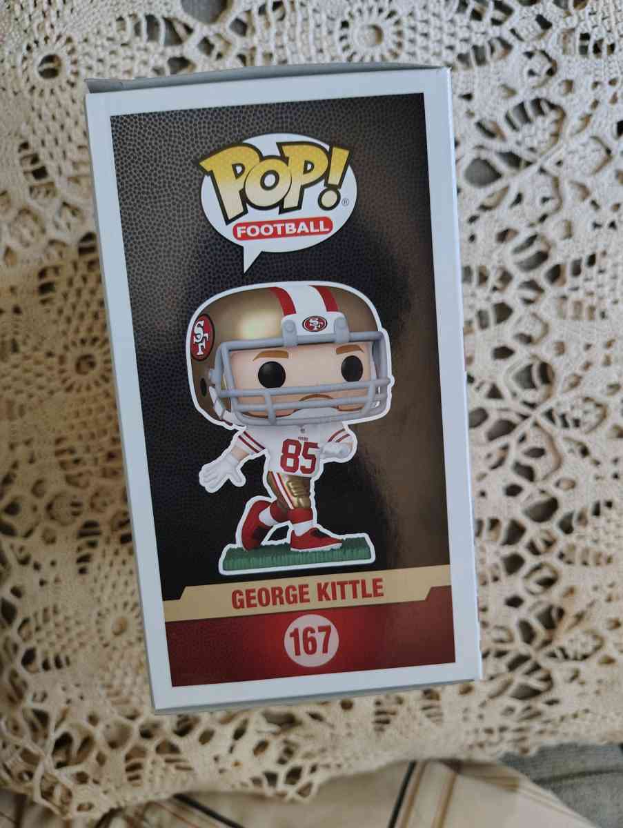 selling 49ers player George kittle Funko Pop - Willits, California - FleaMarketBay