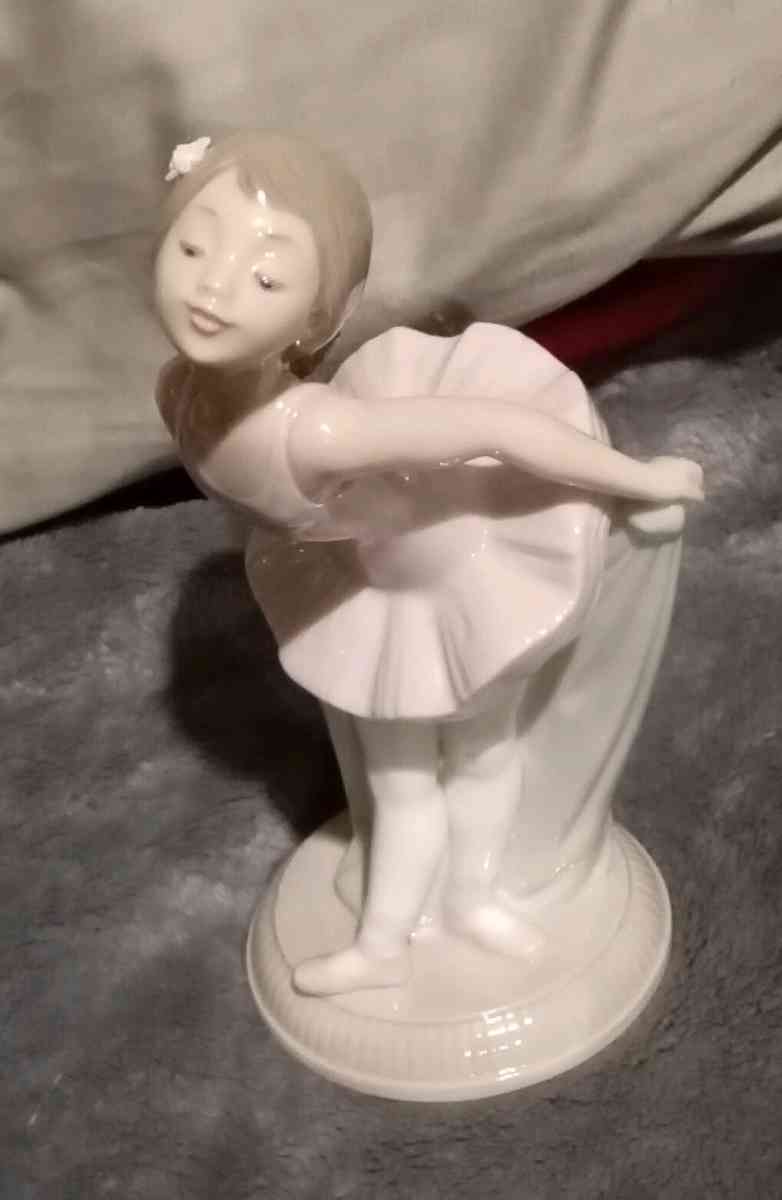 Vintage 1990s NAO Ballerina Porcelain Figurine Hand Made - Napa, California - FleaMarketBay