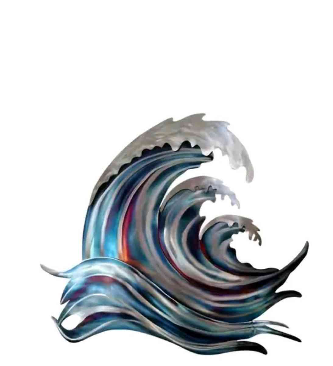Metal Wave Wall Decor - Palm Bay, Florida