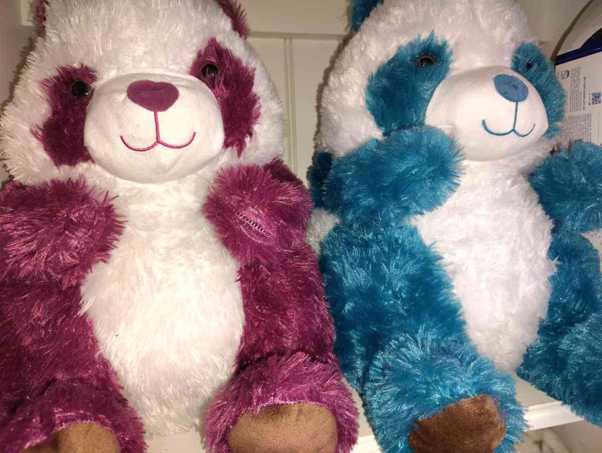 PAREJA DE OSO ROSADO Y AZUL CLARO - North Bergen, New Jersey