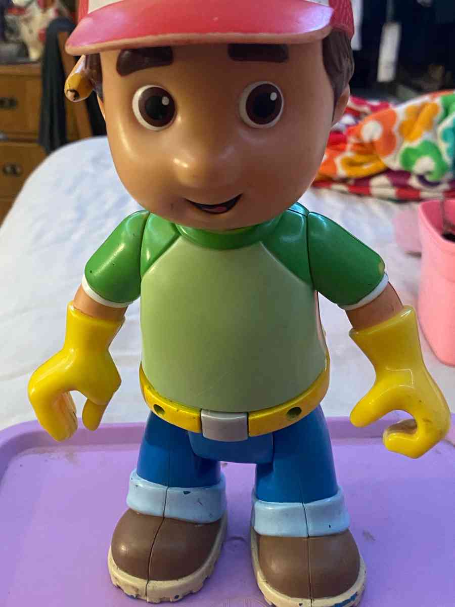 disney handy manny talking doll figure 10in spanish english - Houston, Texas - FleaMarketBay