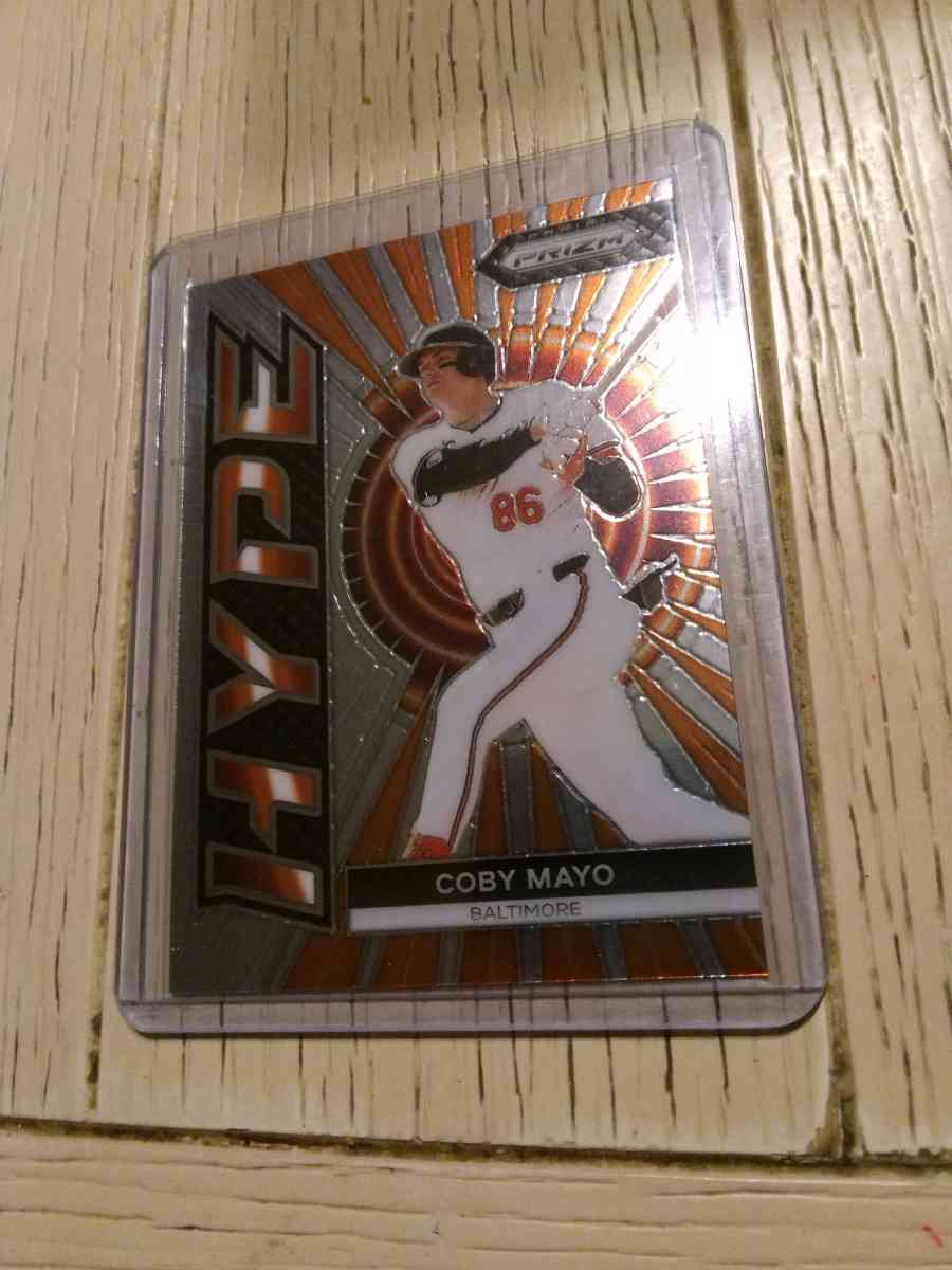 2025 prizm MLB hype insert of Coby Mayo - Milwaukee, Wisconsin - FleaMarketBay