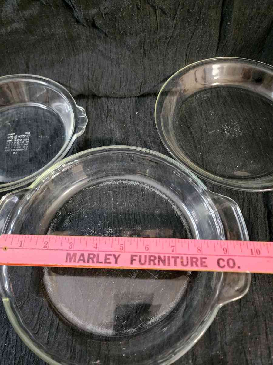 pie and tart glass pans - Knoxville, Tennessee - FleaMarketBay
