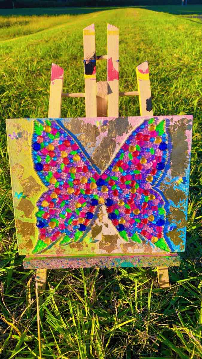 Butterfly canvas - Lake Mary, Florida