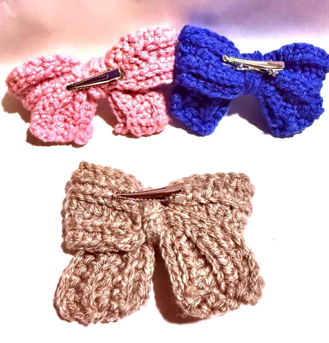 Handmade Crochet Hairbow - Lagrange, Georgia - FleaMarketBay
