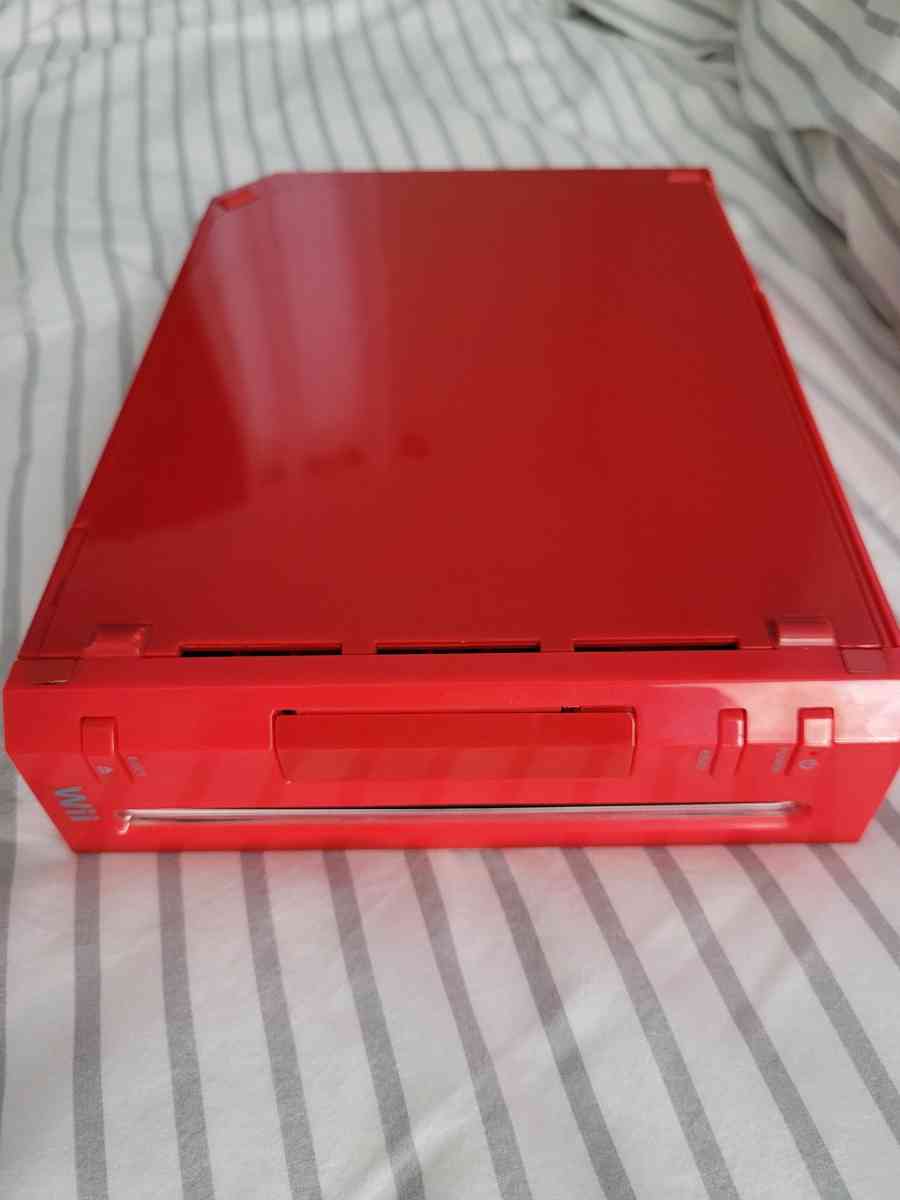 Red Wii Console Backward Compatible