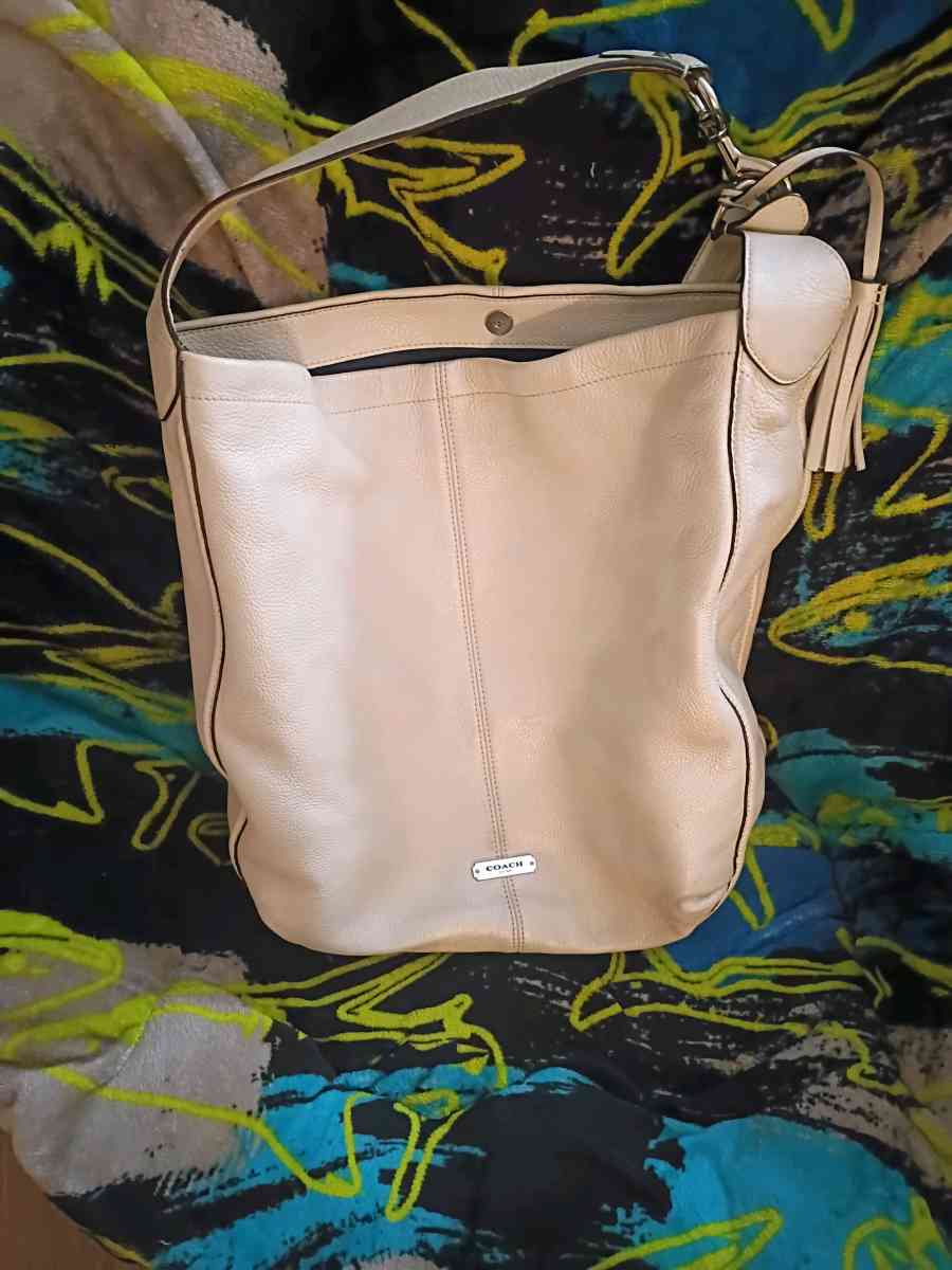 white leather coach purse - Seymour, Indiana