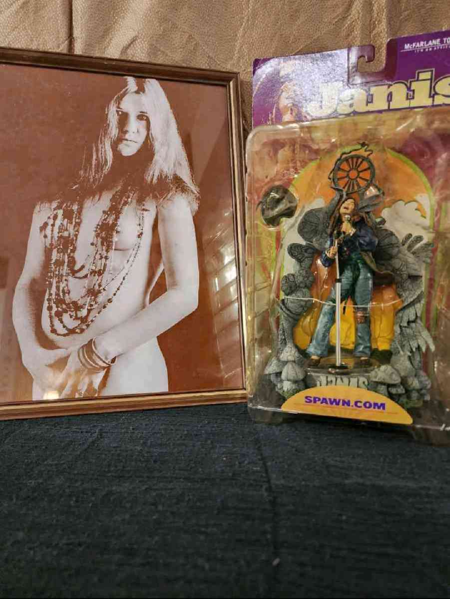 Janis Joplin picture doll and album - Knoxville, Tennessee