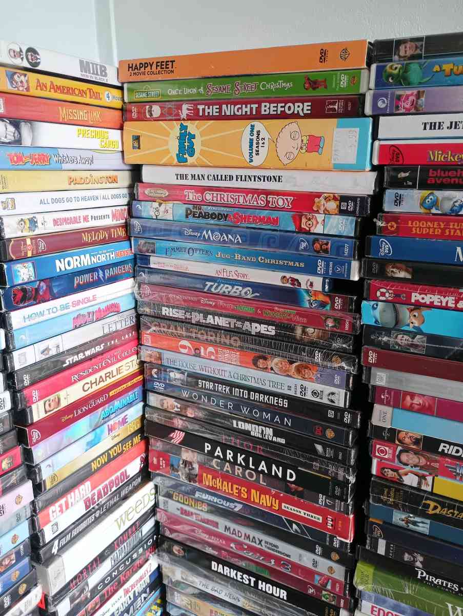 DVD collection 340 in total - Frostproof, Florida - FleaMarketBay