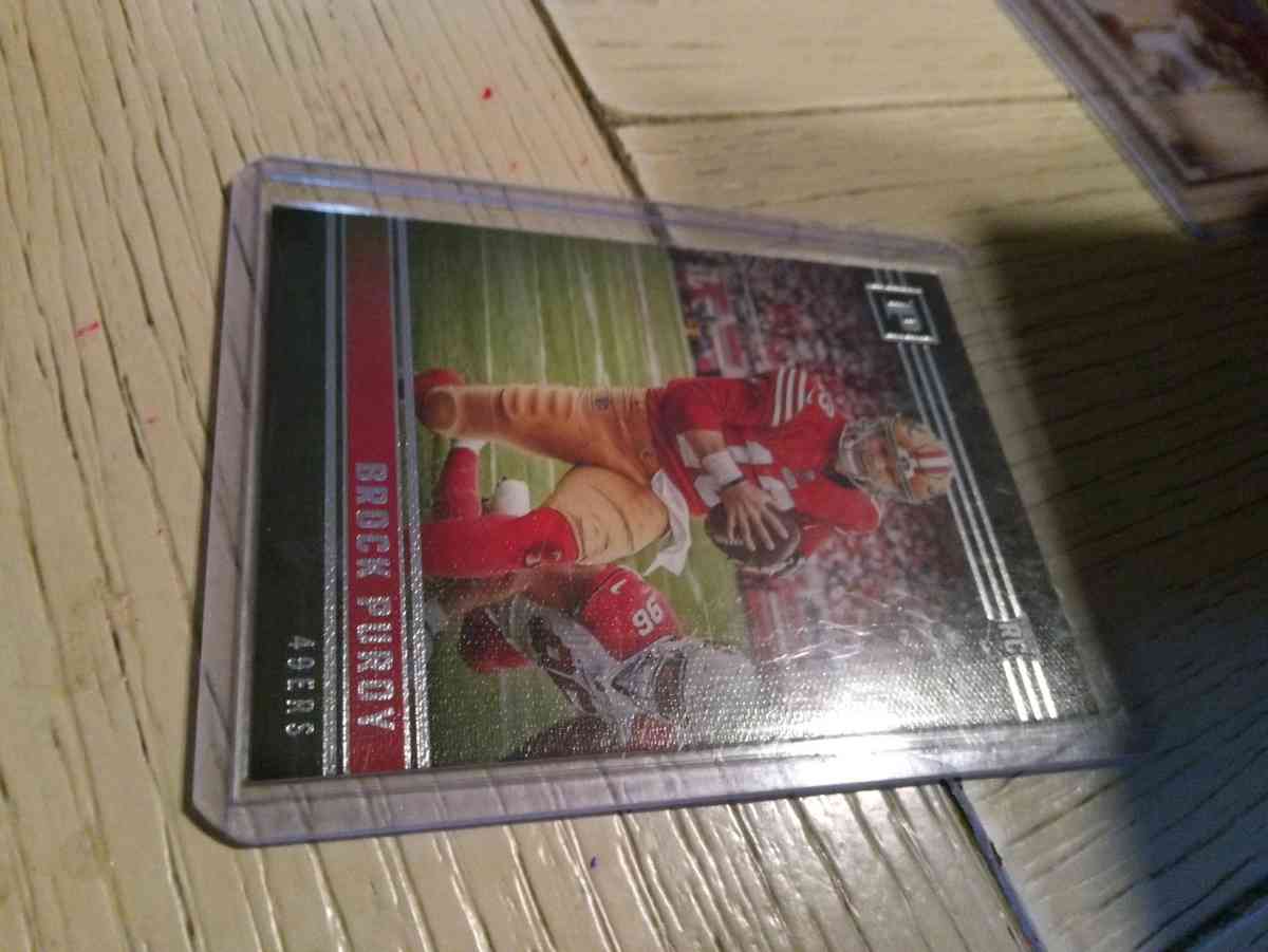 Brock Purdy Chronicles Panini rookie card - Milwaukee, Wisconsin