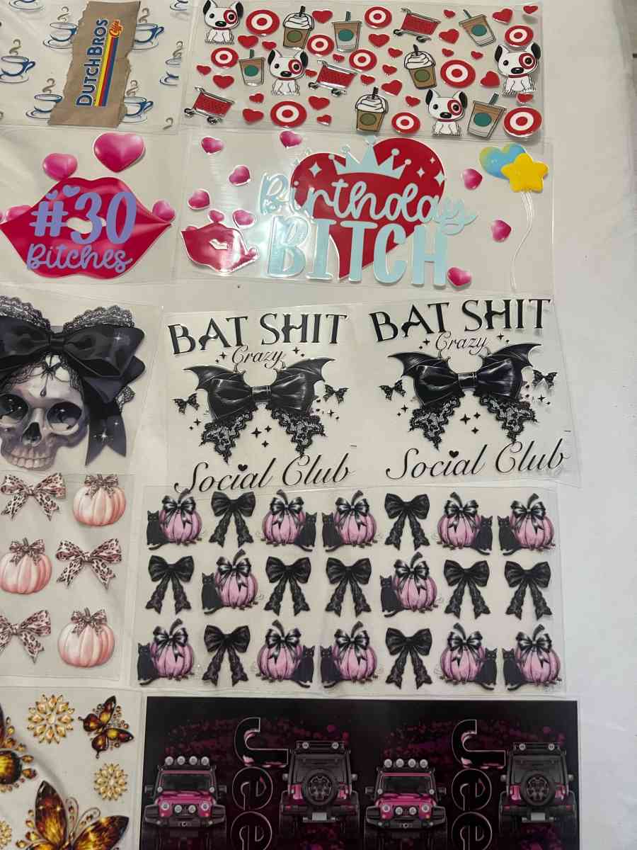 cup wraps  tumblers - Alicia, Arkansas - FleaMarketBay