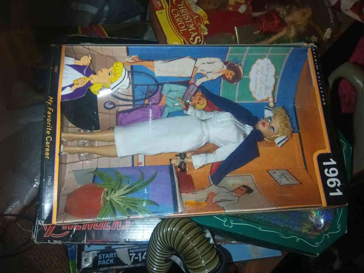 1961 my favorite career nurse Barbie - Akron, Ohio - FleaMarketBay