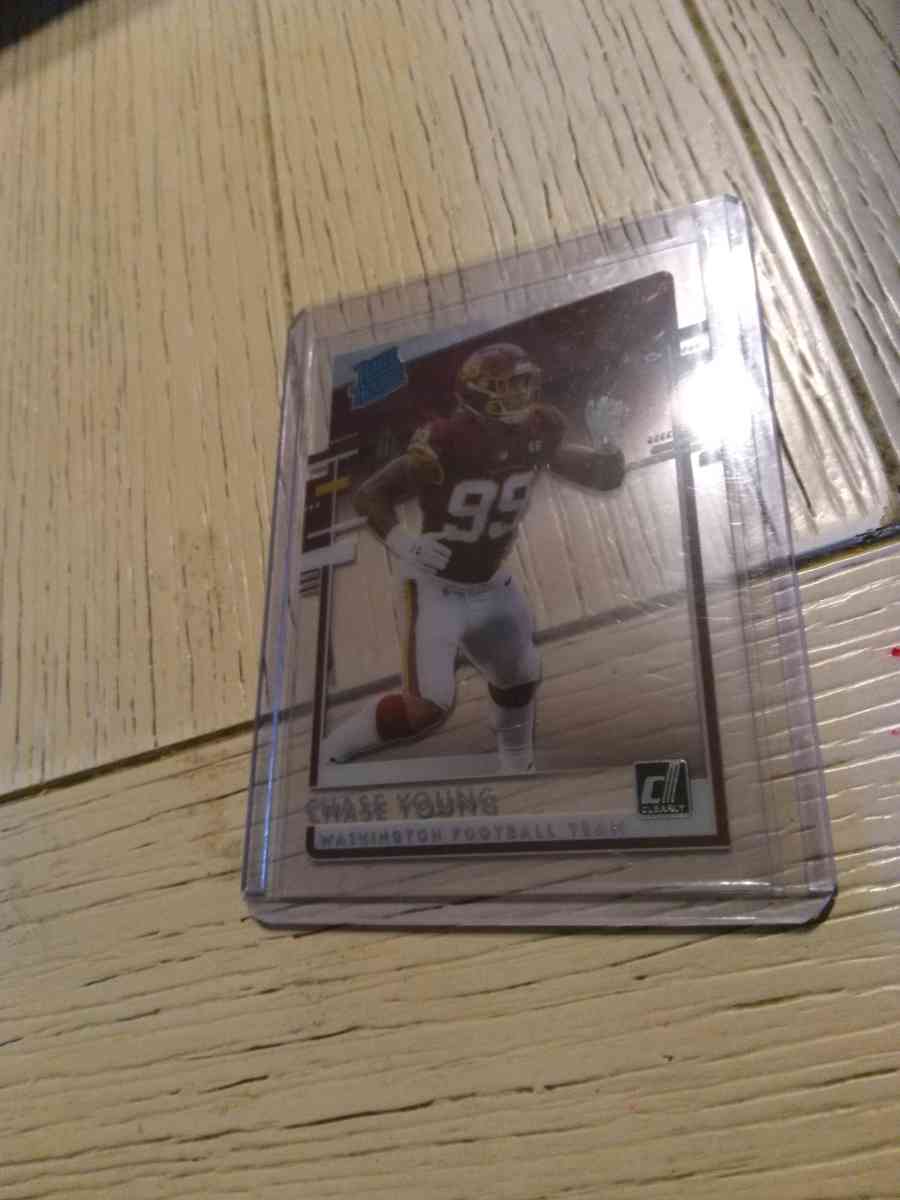 clearly Donruss Rookie of Chase young Acetate - Milwaukee, Wisconsin