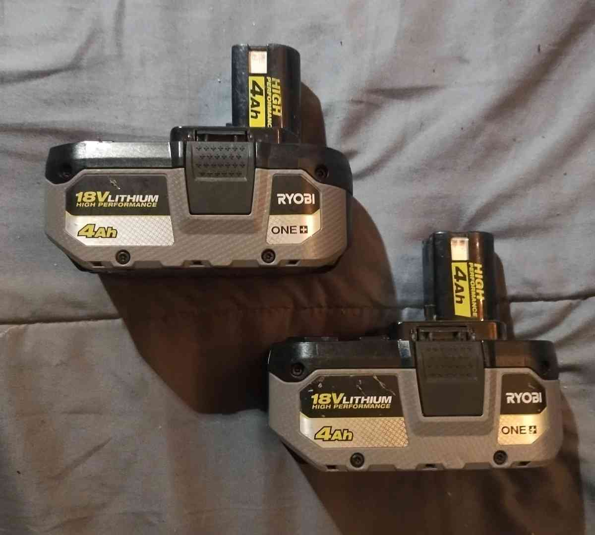 Ryobi 3 pc Impact Drill Set - Desert Hot Springs, California - FleaMarketBay
