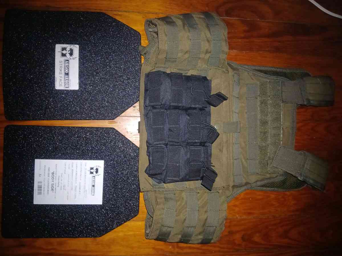 tactical plate carrier vest - Norwood, Massachusetts - FleaMarketBay