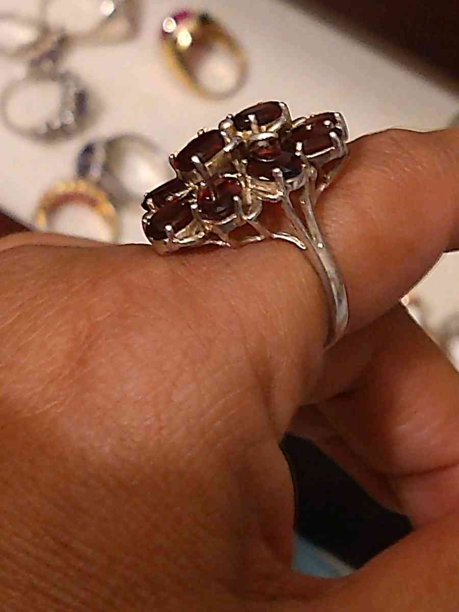 Sterling silver ring sz7 - Dallas, Texas - FleaMarketBay