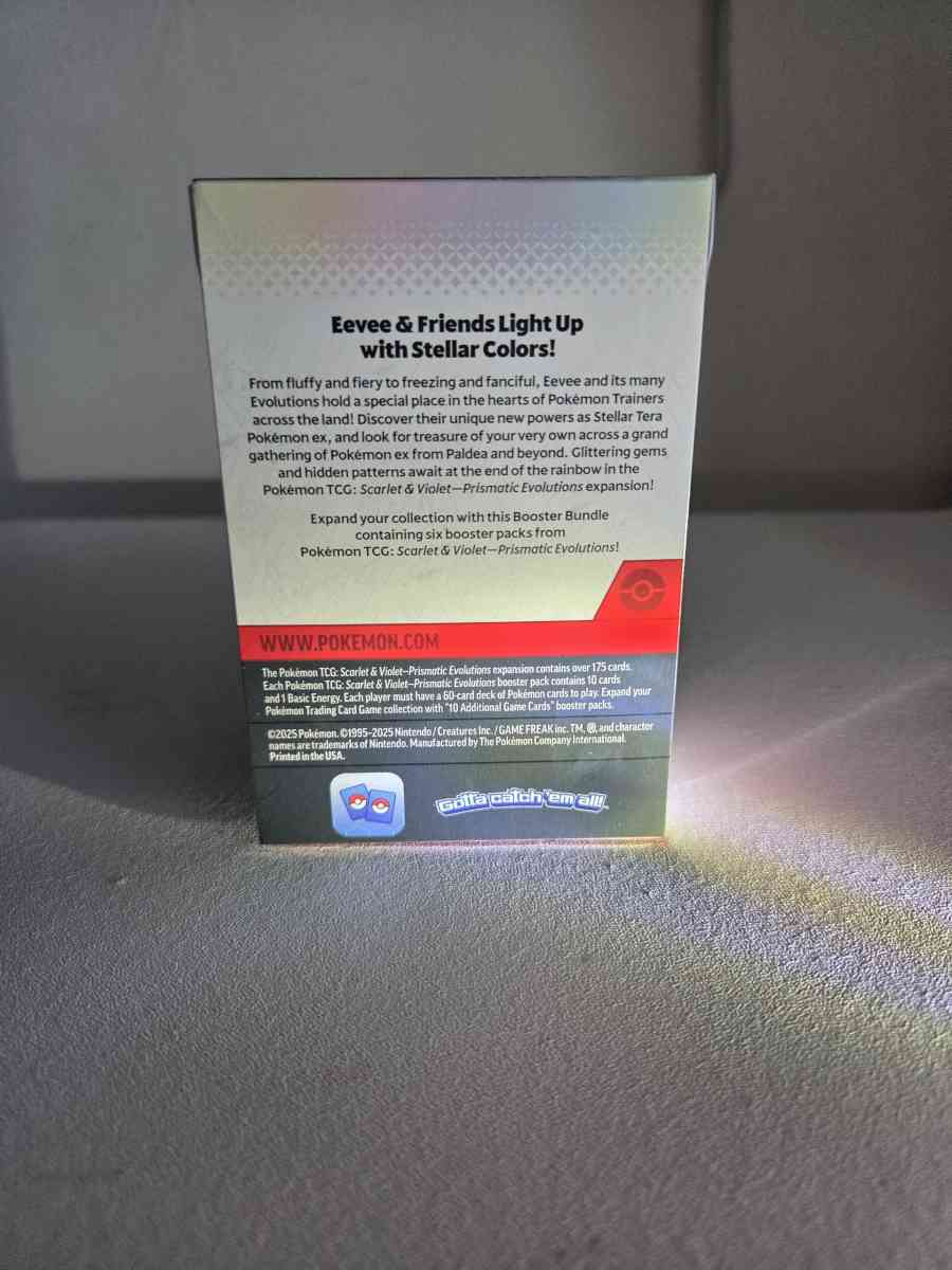 Pokemon Prismatic Evolutions Booster Bundle - Willard, Utah - FleaMarketBay