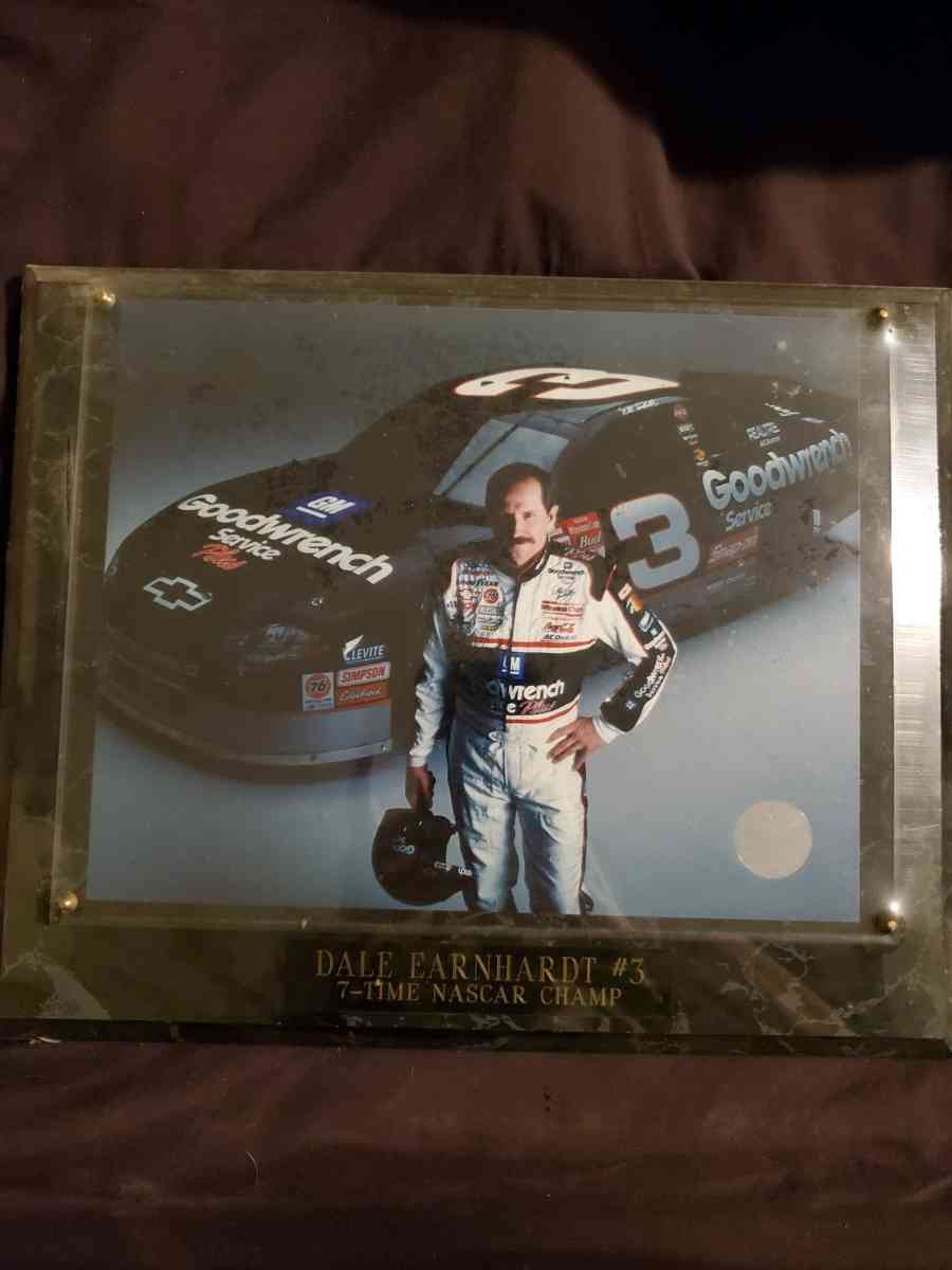 Dale Earnhardt Sr plack - Citrus Heights, California - FleaMarketBay