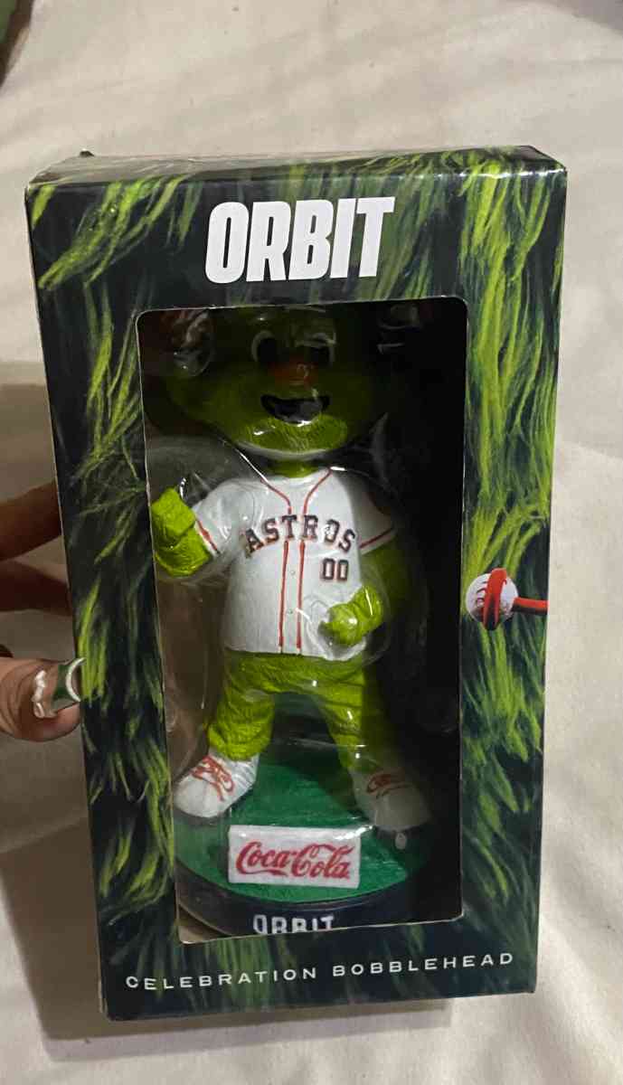 Houston Astros orbit 2022 World Series flag bobble head - Houston, Texas - FleaMarketBay