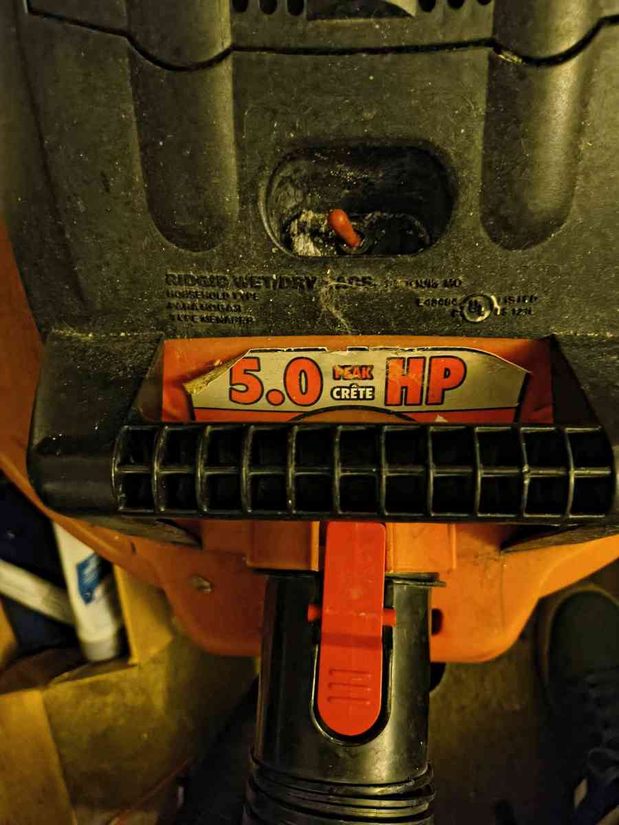 wetdry vac by rigid - Bensalem, Pennsylvania - FleaMarketBay