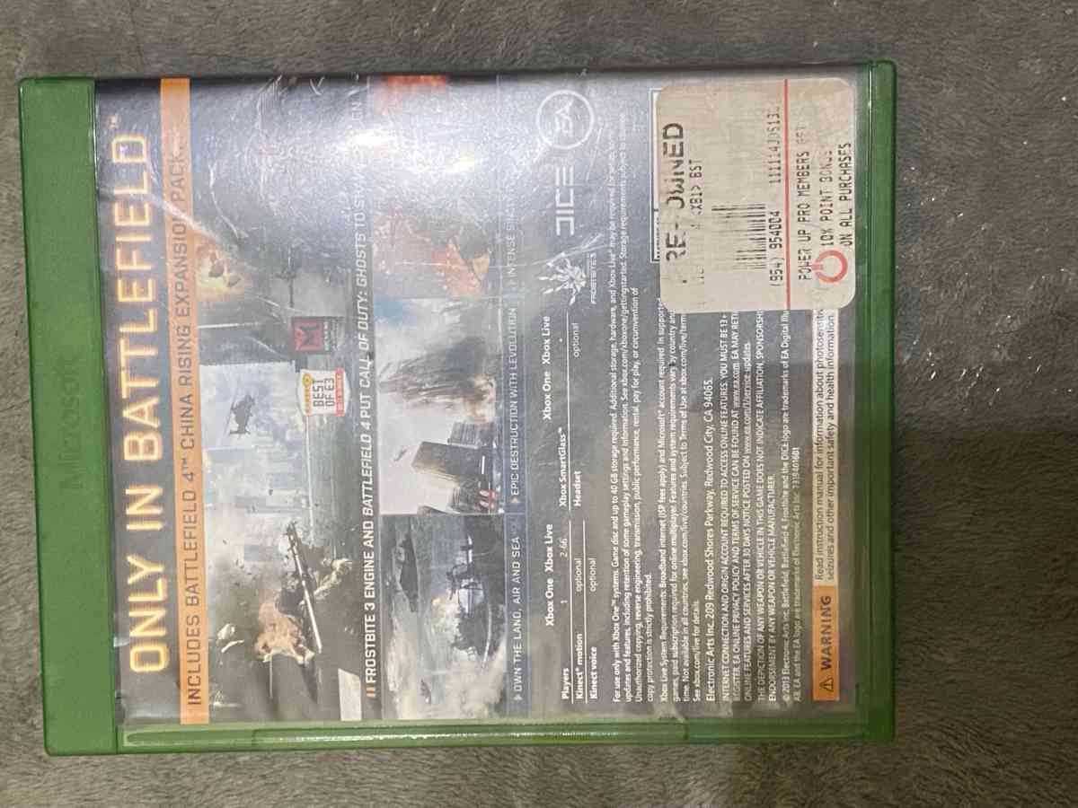 battlefield game for xbox one - Houston, Texas - FleaMarketBay