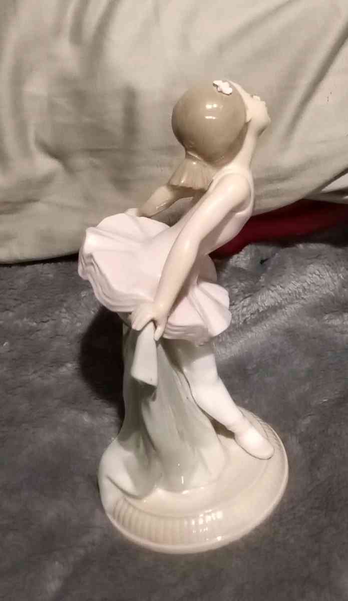 Vintage 1990s NAO Ballerina Porcelain Figurine Hand Made - Napa, California - FleaMarketBay