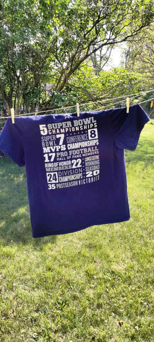Dallas Cowboys Super Bowl Champions Tshirt - Norristown, Pennsylvania