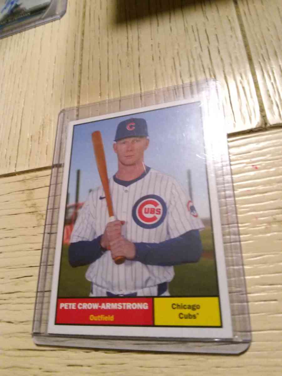 2025 Pete Crow Armstrong image variation Topps Heritage - Milwaukee, Wisconsin
